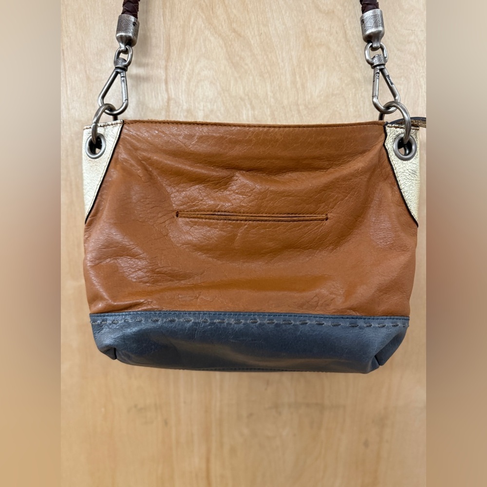 The Sak Kendra Hobo Bag in Grey, Gold and Brown - Picture 9 of 15